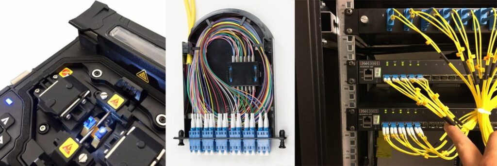 data network fiber optik sistem odasi