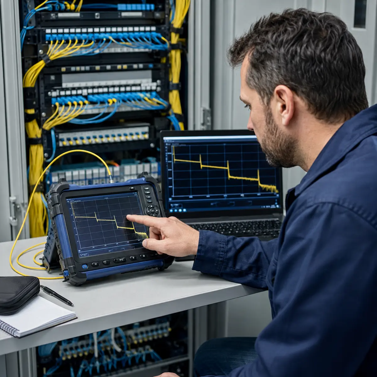 Fiber optik saha mühendisliği ve OTDR event analizi