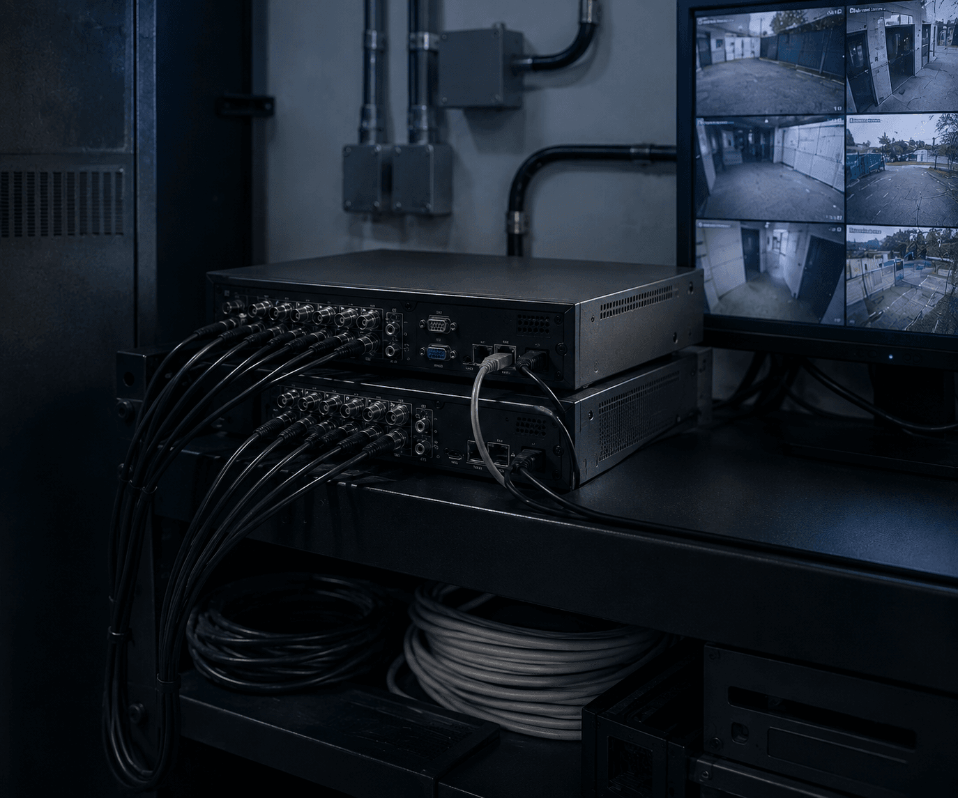 HDCVI XVR kamera kayıt sistemi bağlantı yapısı