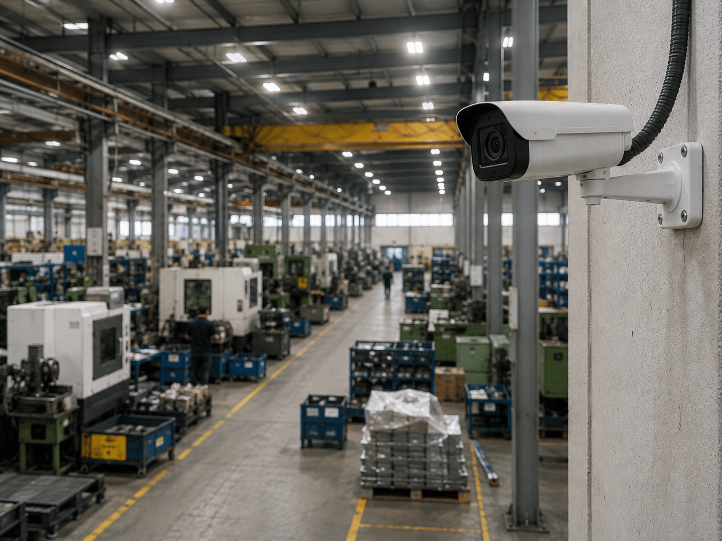 Fabrika HDCVI kamera sistemi