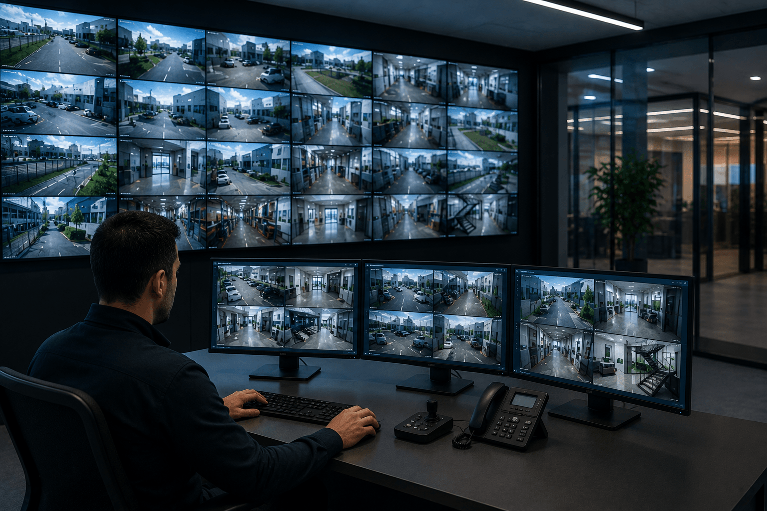 Profesyonel IP kamera kontrol sistemi