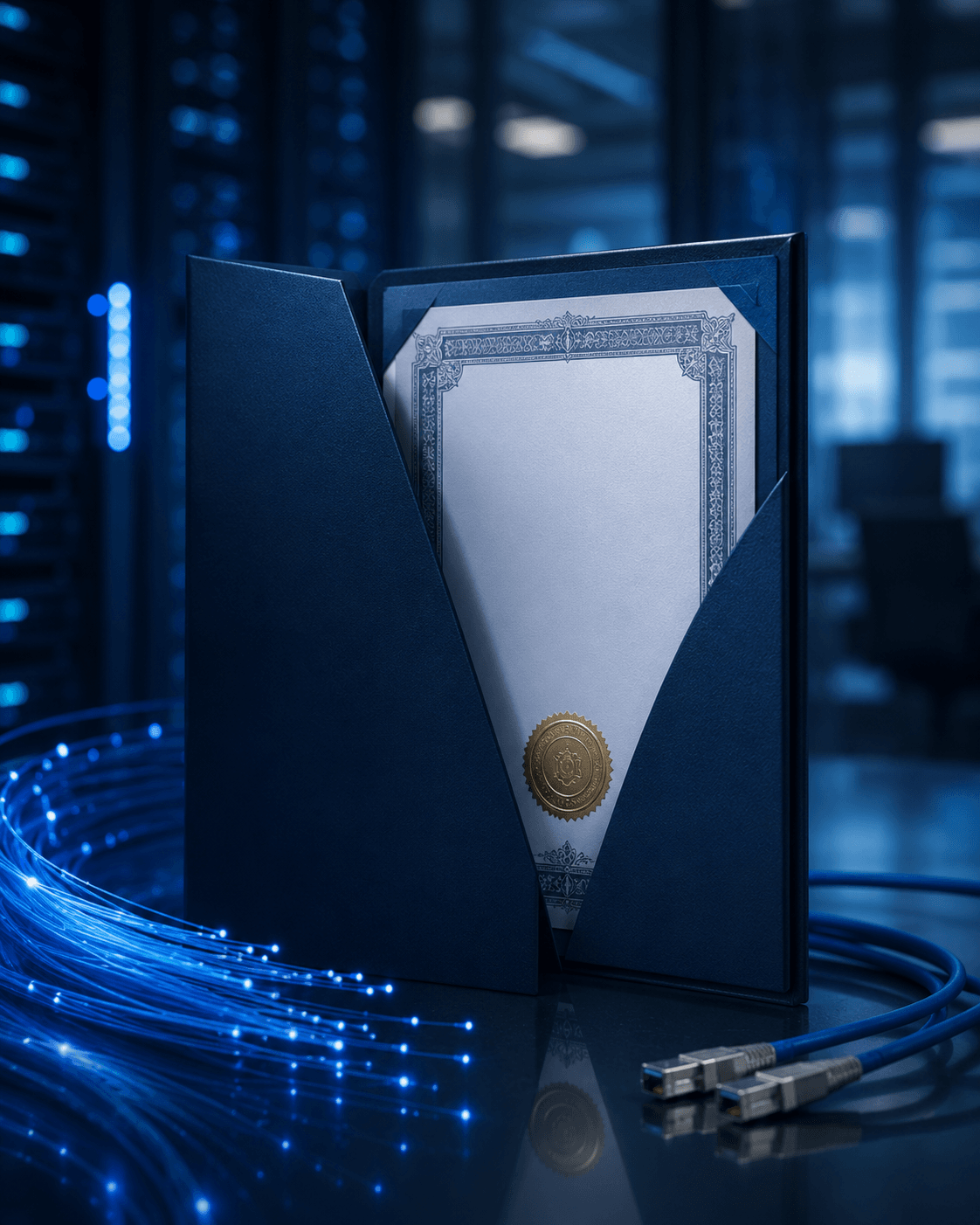 Global Fiber kurumsal sertifika ve yetkinlik görseli
